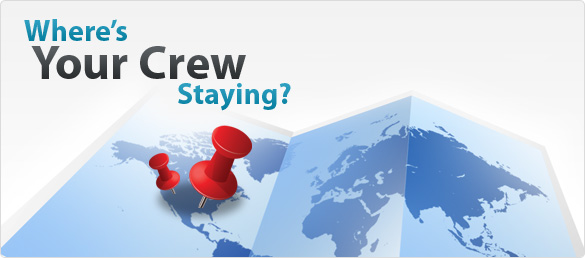 My Crew Connect is where you can find Preferred Hotel listings for major hotels near Oil and Gas Drilling, Refinery, Mining, Power Plants, Green Energy and More!